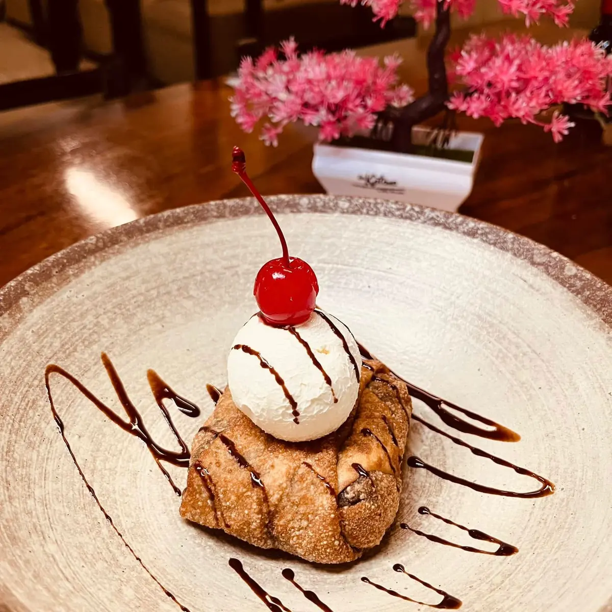Brownie won ton